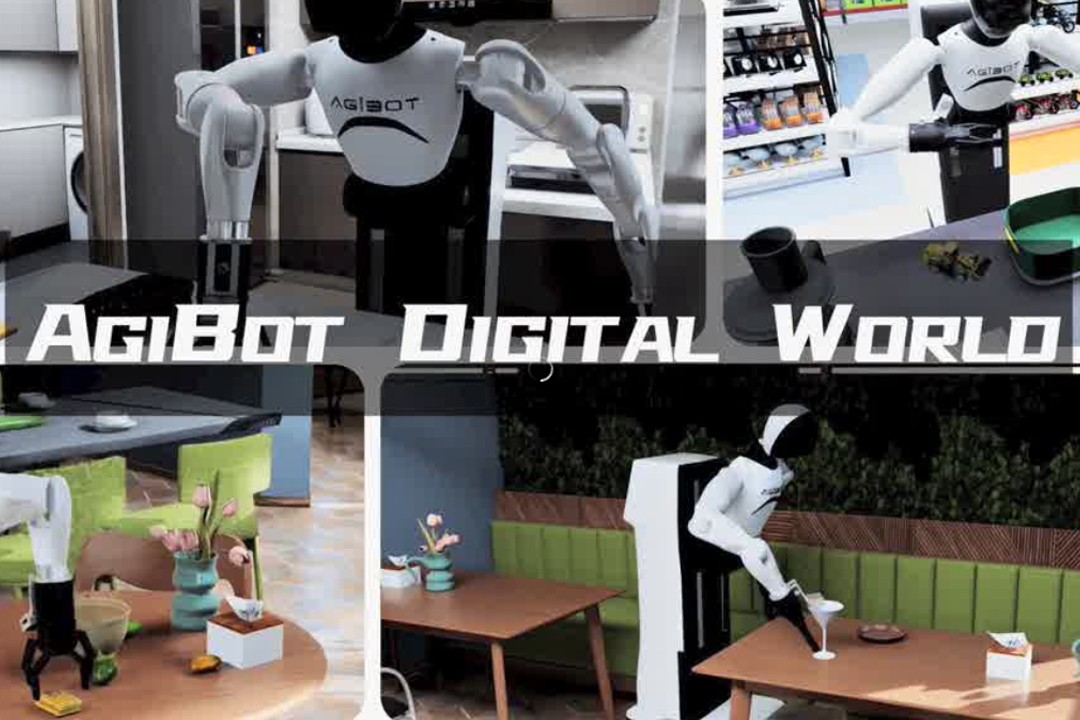 高保真模拟+全自动生成+海量数据开源！今年会官方推出AgiBot Digital Wo...